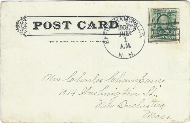 Canoeing at Camp Talofa side 2 1907